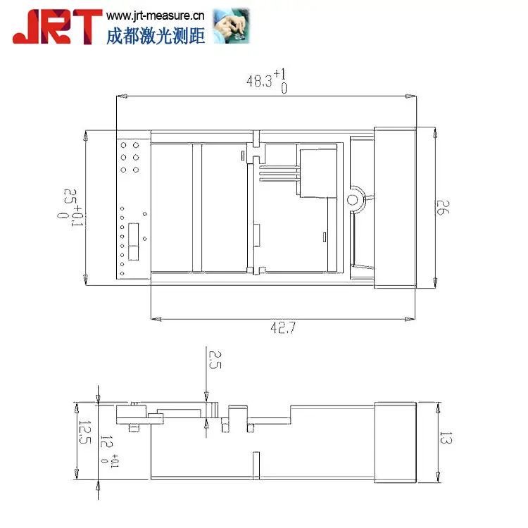 双向测距仪设计图