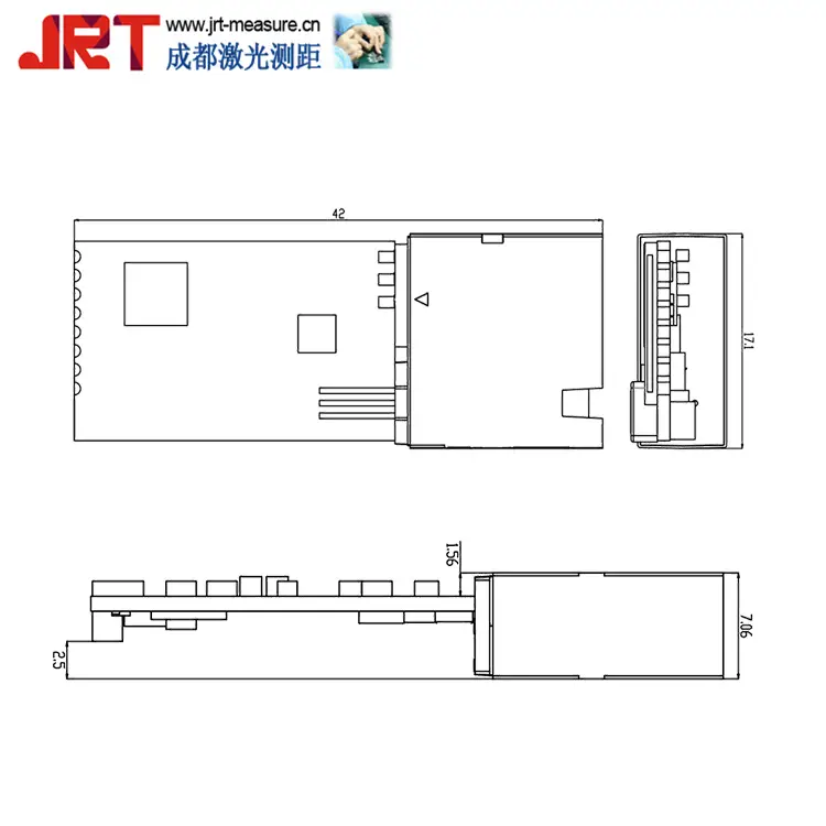 fpc连接器测距设计图